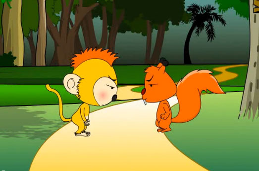 松鼠和猴子的尾巴能做什么?请回答!-猴子,松鼠