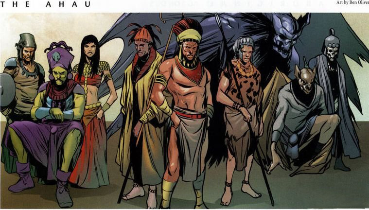 玛雅神话中的九联神