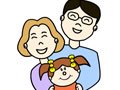 爸爸妈妈一家亲_字母F及单词