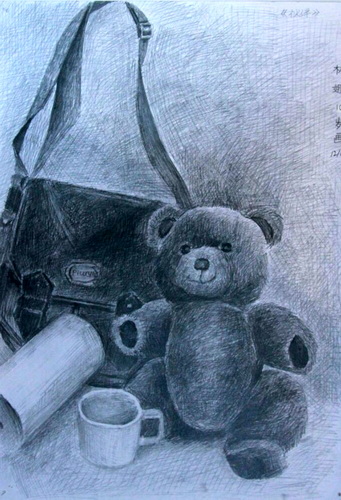 儿童画素描_六一儿童网