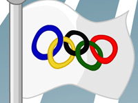 為什么奧運會以五色環為標志？