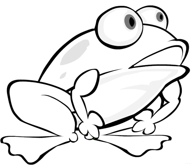 青蛙的成语是什么_青蛙卡通图片