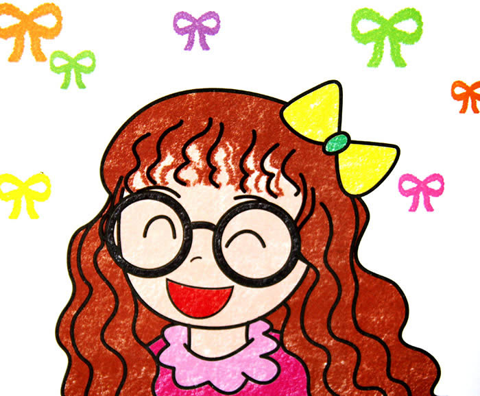 小女孩戴口罩猜八字成语_戴口罩的小女孩简笔画